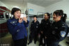 2018年3月6日，江苏苏州，太仓市公安局治安大队女子特勤分队队员训练生活的一组场景。