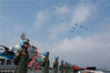 2018年4月12日，中央军委在南海海域隆重举行海上阅兵。
