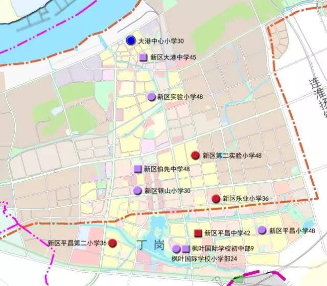 镇江市区义务教育学校布局规划发布!将新增31所中小学图片