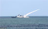 2017年12月7日，海军导弹专业竞赛性考核在东海某海域拉开帷幕。参加考核舰艇发射导弹拦截目标。