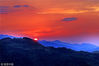 2018年5月16日，在齐云山拍摄的似火壮美的朝霞日出。