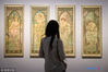  “Alphonse Mucha - Essence of Art Nouveau” was unveiled to the public at Nanjing Museum on May 18 with 184 of Mucha’s artworks, most of which on loan from the Prague City Art Museum and the National Museum of Arts and Crafts in Prague. The creations show the unique aesthetic style of the Czechic artist and present a visual feast to viewers. 