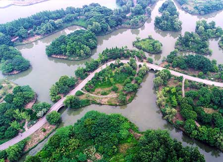 Wu Culture in Lianghong Wetland Park