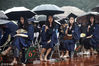 2018年6月22日，武汉，约1万名武汉大学学生参加了毕业典礼。