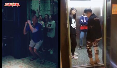 “电梯尬舞”视频风靡网络 专家提醒千万别模仿！