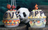 2018年7月6日，大陆赠台大熊猫团团、圆圆的“长女”圆仔在台北市立动物园迎来5岁生日，园方为它举办了热闹的生日派对，并希望这位“成熟少女”早日迎来“另一半”。JOHN MACDOUGALL /视觉中国