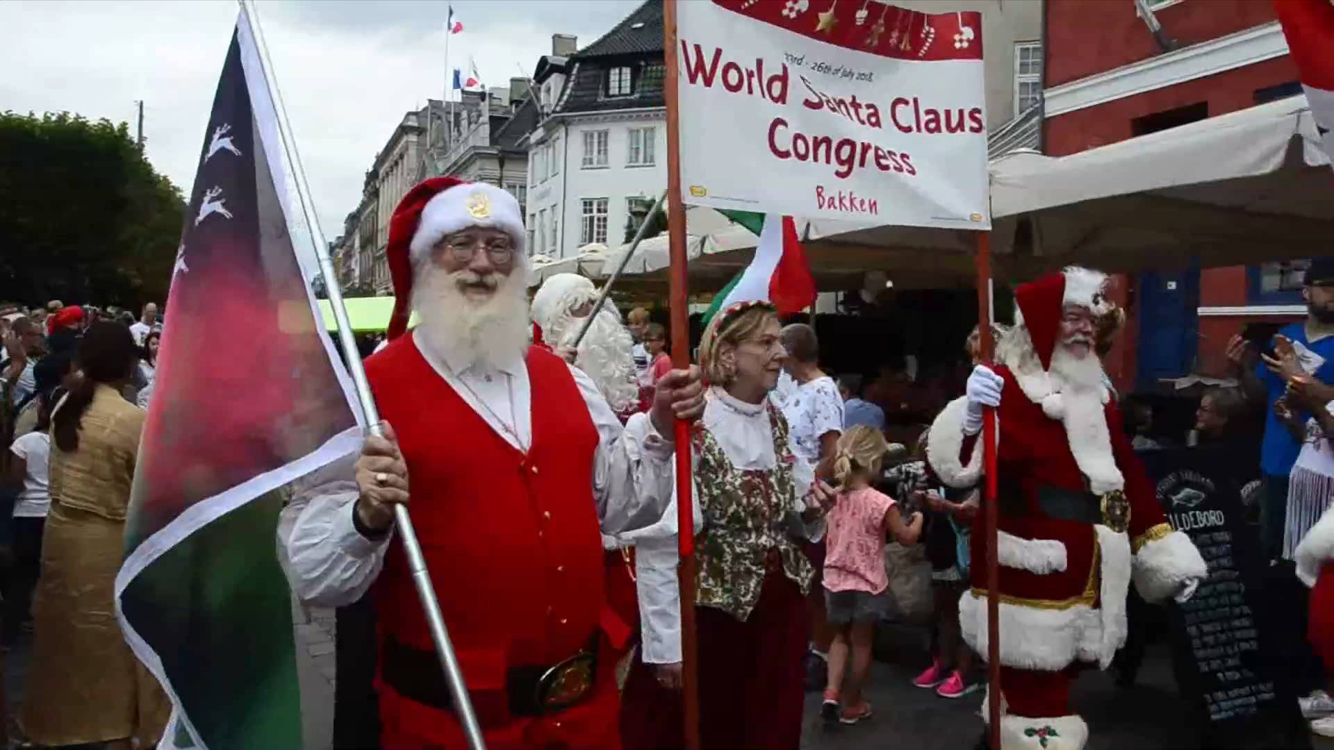 夏日刮起“圣诞风”！世界圣诞老人大会来了