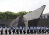 The Memorial Hall of The Victims in Nanjing Massacre by Japanese Invaders, Nanjing, August 15, 2018. Soldiers from some unit of the Chinese People’s Liberation Army armed police are also present.