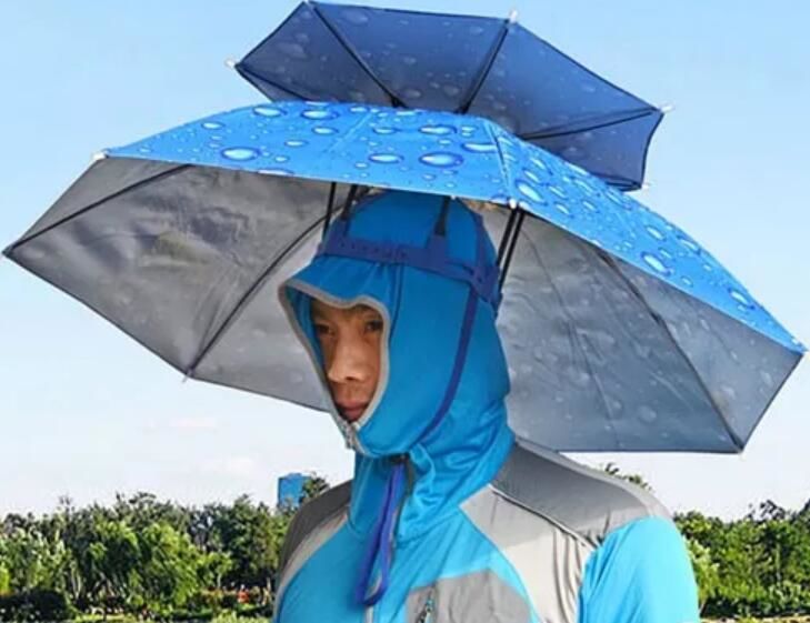 荔枝说:台风 暴雨天怎么打伞?这些奇葩雨具了解一下