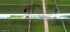 2018年7月19日，海口，一幅长达108米的海南百米长卷《南溟奇甸图》在海口一足球场亮相，这是一位居住在海南的七旬国家一级画家何牛耗时3年时间绘制而得。