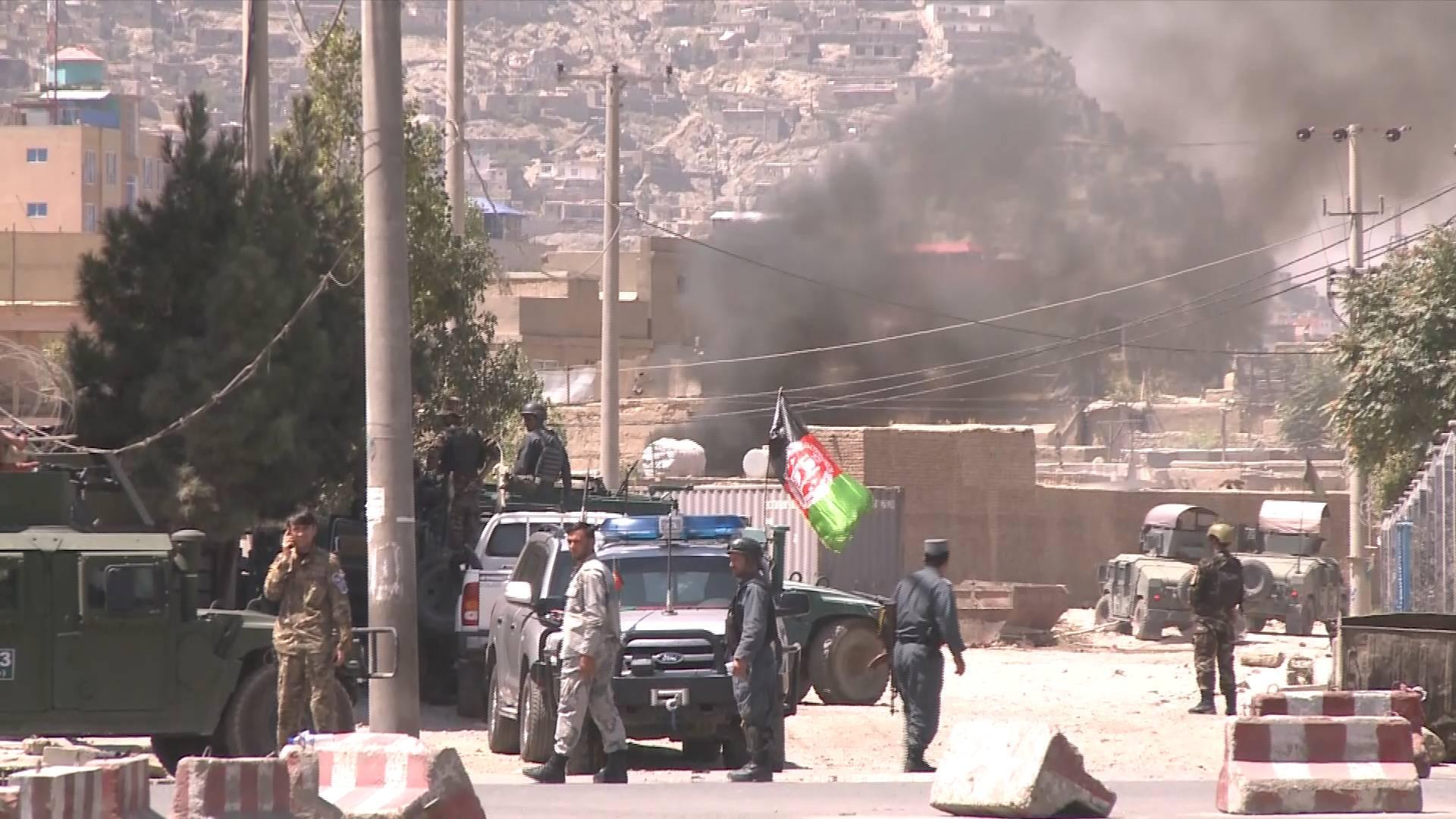 阿富汗首都使馆区遭火箭弹袭击