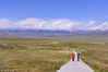 巴音布鲁克草原，位于新疆巴音郭楞蒙古自治州和静县西北、天山山脉中部的山间盆地中，四周为雪山环抱，海拔约2500米，面积23835平方公里，是中国第二大草原，仅次于内蒙古额尔多斯草原。巴音布鲁克蒙古语意为富饶的泉水，草原地势平坦，水草丰盛，是典型的禾草草甸草原，也是新疆最重要的畜牧业基地之一。
