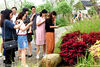 2018年9月18日，扬州，8000名仪征市民试游2018年江苏省园艺博览会园。仪征周晓明/视觉中国
