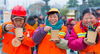 A volunteer distributes free porridge to people in Suzhou's Dinghui Temple. [Photo/VCG]
The Laba Festival is a traditional Chinese festival on the eighth day of the 12th month of the lunar calendar and the festival falls on Jan. 13 this year.
In traditions of many parts of China, people eat a special Laba porridge, usually made with at least eight ingredients, representing people's prayers for harvest.
