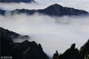 2019年1月13日，在安徽黄山风景区拍摄的壮观云海。