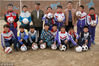 2015年3月19日，山东省滨州市无棣县，邱家小学足球队全家福。