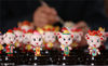 2019年1月8日，农历猪年临近，山东省临沂市沂南县红石寨非遗博物馆面塑艺人左安胜创作了以生肖猪为题材的各种面塑作品，迎接新年。
