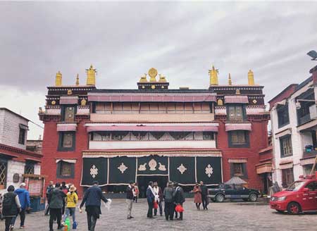 西藏拉萨：小昭寺和拉萨街景