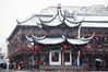2019年01月09日，江苏省南京市，夫子庙景区，大雪纷飞。姚家/视觉中国