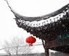2019年01月09日，江苏省南京市，夫子庙景区，大雪纷飞。姚家/视觉中国