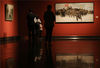 2019年10月13日，南京，由江苏省文化和旅游厅主办的“与共和国同步——江苏油画70年巡礼”在江苏省美术馆展出。