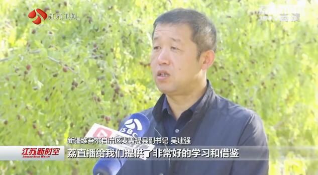 荔直播·我为你而来 新疆麦盖提：幸福“枣”知道 红枣让农民生活