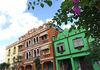 2014年11月26日，海南省琼海市中原镇彩色的南洋风格民居与政府的承诺相呼应。刘德斌/视觉中国