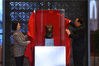 2019年11月13日，北京，离乡百年的圆明园马首铜像今日回到故乡。它将与其他六尊已经回家的兽首铜像聚首京城，在国家博物馆“回归之路—新中国成立70周年流失文物回归成果展”上亮相。