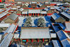 2019年11月15日，辽宁省沈阳市，一场雪过后，整个城市仿佛变成童话王国。雪后的沈阳故宫。视觉中国
