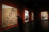 2019年11月19日，南京江苏美术馆，百件当代中国画精品题材丰富，富有时代气息且艺术精湛。