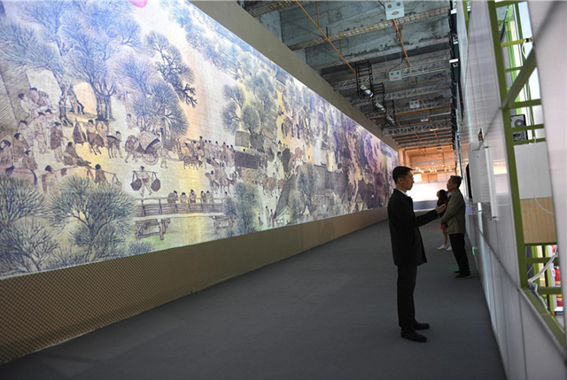 《清明上河图3.0》数字艺术展在广州开幕