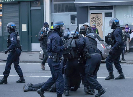 法国全国大罢工持续 严重影响交通