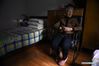 Photo taken on Nov. 7, 2019 shows the survivor of the Nanjing Massacre Jing Zhizhen sitting at her bedroom. This year marks the 82nd anniversary of the Nanjing Massacre, in which more than 300,000 Chinese were killed by the Japanese invaders who occupied Nanjing on Dec. 13, 1937, marking the start of six weeks of destruction, pillage, rape and slaughter in the city. By Dec. 12, 2019, the number of registered survivors of the massacre has decreased to 78. Reporters from Xinhua spent many years to look for the survivors of Nanjing Massacre and record their current lives. (Xinhua/Han Yuqing)