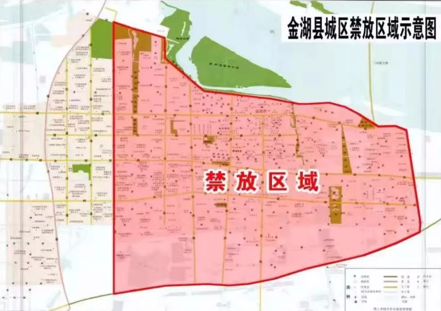 我苏网 淮安       《金湖县人民政府关于禁止燃放烟花爆竹的通告》自