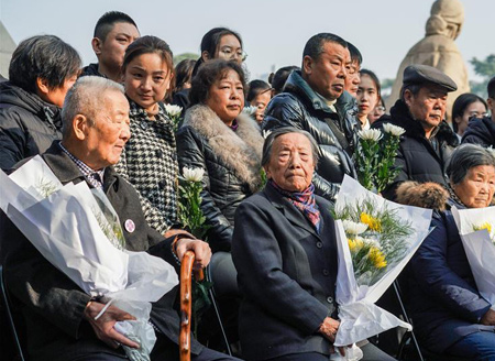 Family commemoration activities for Nanjing Massacre victims start