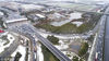 2019年2月10日，苏通大桥迎来节后通行高峰，车流量较大，同时受雨夹雪天气影响，附近路段车多缓行。翟慧勇/视觉中国
