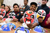 International students from Jiangsu University of Science and Technology visit a theater in Yangjiamen community in Zhenjiang City, Jiangsu Province, March 24, 2019.
The students learned about drama masks and performances in the tour to deepen their knowledge of Chinese opera and culture ahead of the World Theatre Day, celebrated on March 27.