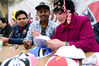 International students from Jiangsu University of Science and Technology visit a theater in Yangjiamen community in Zhenjiang City, Jiangsu Province, March 24, 2019.
The students learned about drama masks and performances in the tour to deepen their knowledge of Chinese opera and culture ahead of the World Theatre Day, celebrated on March 27.