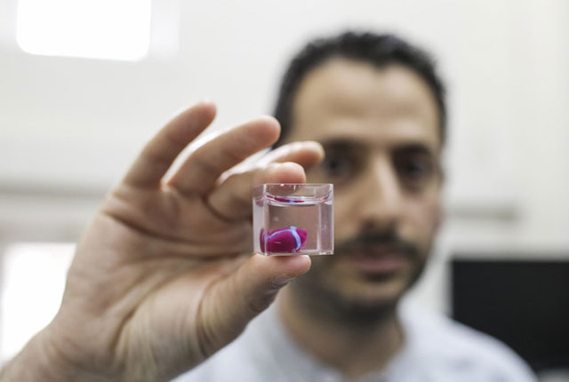 以色列科学家“首次”用人体组织3D打印出人类心脏