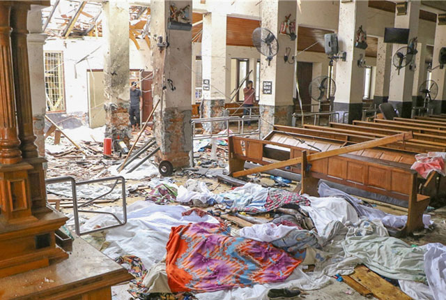 斯里兰卡爆炸袭击已致185死499伤 现场惨烈