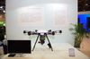 A drone is seen at the AI Expo 2019 in Suzhou, East China's Jiangsu province, on May 9, 2019. [Photo/VCG]