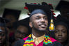 当地时间2017年5月23日，美国马萨诸塞州剑桥，170名非裔学生参加美国哈佛大学首次专为非裔学生举行的毕业典礼,以表彰非裔学生及教职员的成就与贡献。