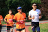 Over 300 people joined a half-marathon race named after the Ancient Weir of Hongze Lake in Hongze District, Huai’an City, on June 23, which also marked the Olympic Day Run.