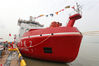 2019年7月11日，上海，中国第一艘自主建造的极地科考破冰船“雪龙2”号在上海正式交付，即将开启南极首航。来源：东方IC 编辑/陈进
