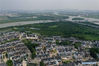 Aerial photo taken on Aug. 23, 2019 shows a view of a village in Zhouzhuang Township of Kunshan City in east China's Jiangsu Province. Rural revitalization strategy has been implemented in Kunshan city in recent years to achieve the basic modernization of agriculture and rural areas. (Xinhua/Ji Chunpeng) 