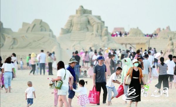 2019宿迁·骆马湖首届国际沙雕节中秋假期接待游客近7万人次