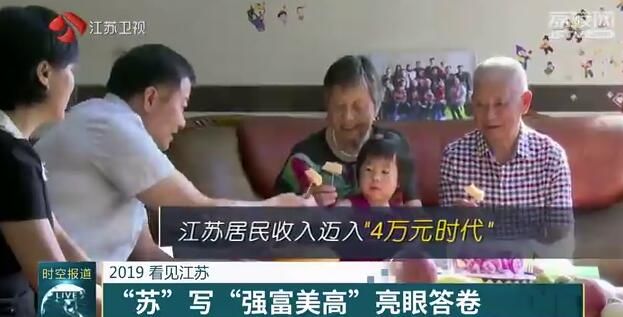 2019 看见江苏 “苏”写“强富美高”亮眼答卷