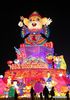 Tourists enjoy a lantern show themed on the Year of Rat in Changzhou, east China's Jiangsu Province, Jan. 20, 2020. (Photo by Wang Qiming/Xinhua)