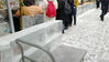 2020年1月25日报道，哈尔滨百年老街上的冰排档，美食味道老香了哈尔滨市道里区中央大街上有一处冰排档，各种烧烤、涮品以及全国各地的美食全都摆在了冰块制作的柜台上。