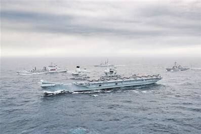 英国|英国首次组建航母战斗群，能够形成战斗力吗？|军情观察